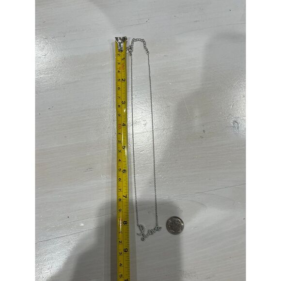 NWOT Silver tone & CZ "Love" Script Necklace
Beautiful and delicate - Picture 5 of 5